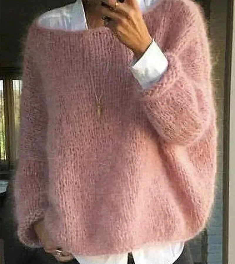 Pippa | Women's Oversized Knit Sweater with Long Sleeves