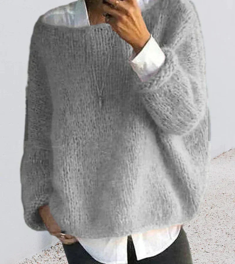 Pippa | Women's Oversized Knit Sweater with Long Sleeves