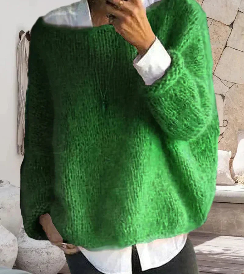 Pippa | Women's Oversized Knit Sweater with Long Sleeves