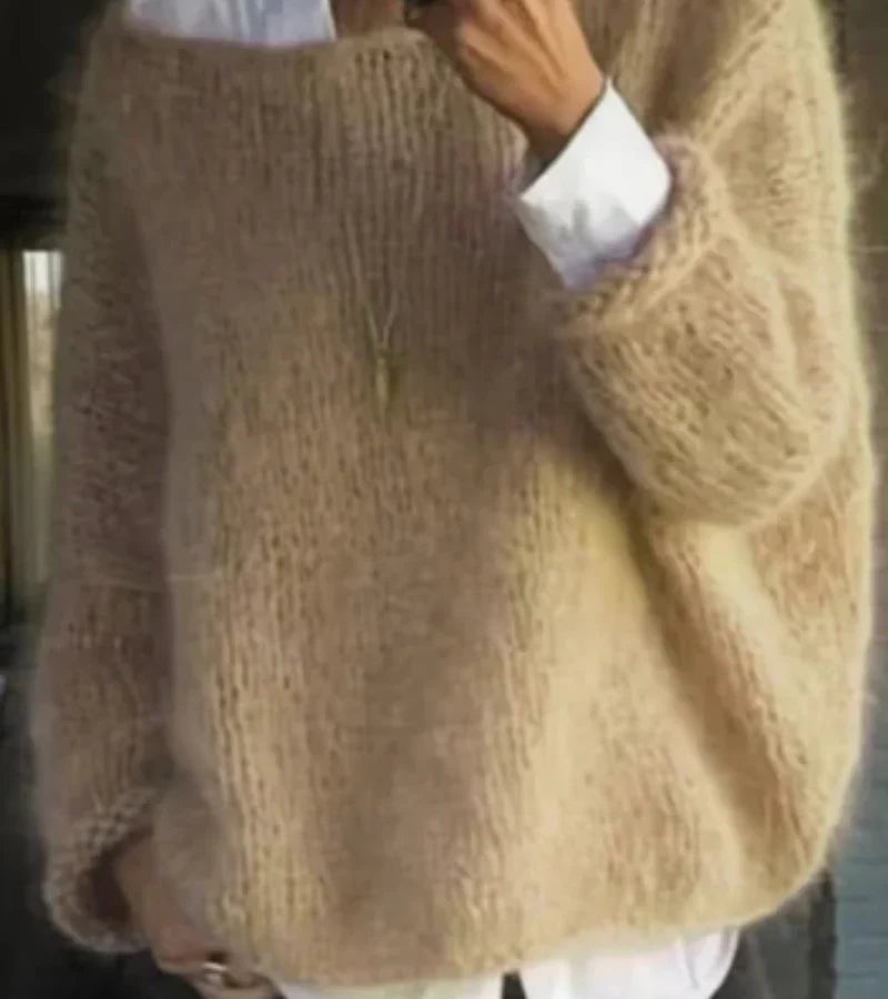 Pippa | Women's Oversized Knit Sweater with Long Sleeves