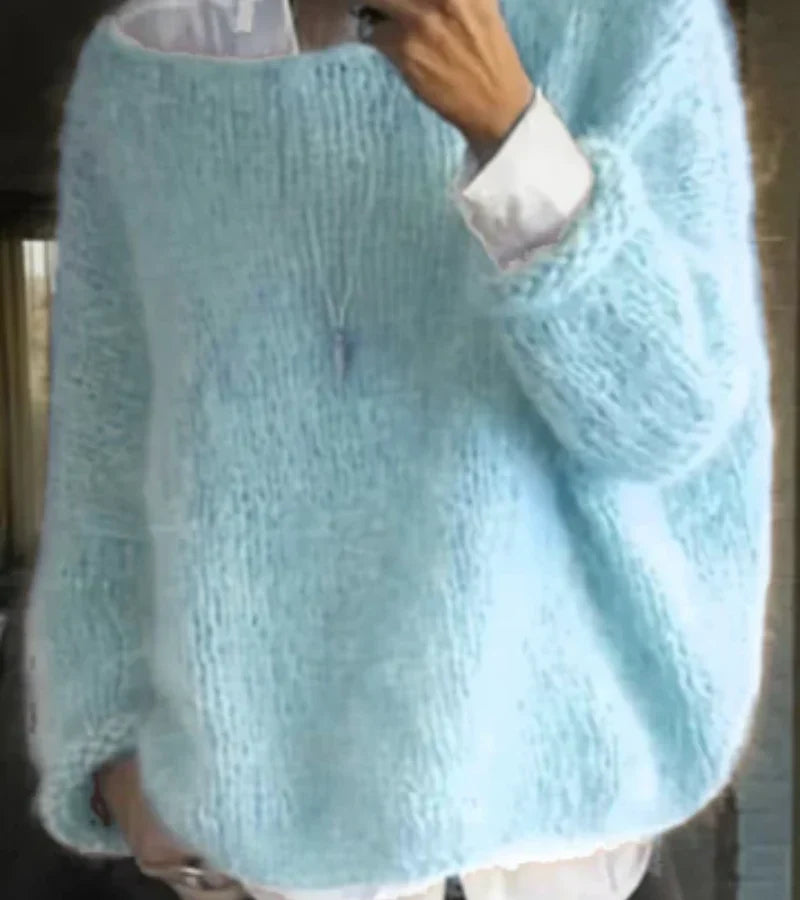 Pippa | Women's Oversized Knit Sweater with Long Sleeves