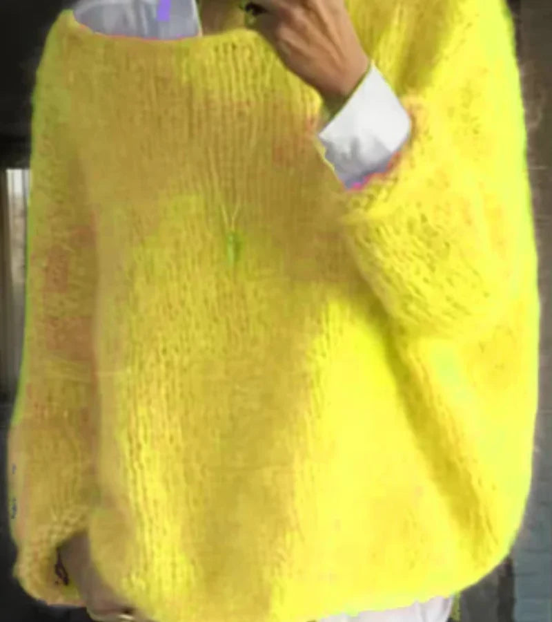 Pippa | Women's Oversized Knit Sweater with Long Sleeves