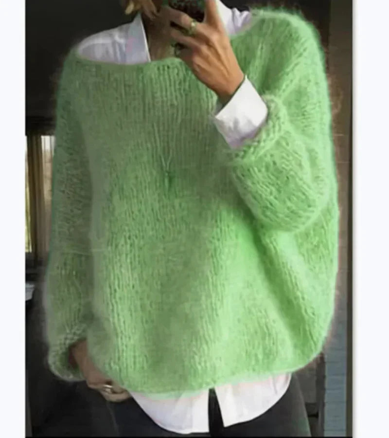 Pippa | Women's Oversized Knit Sweater with Long Sleeves