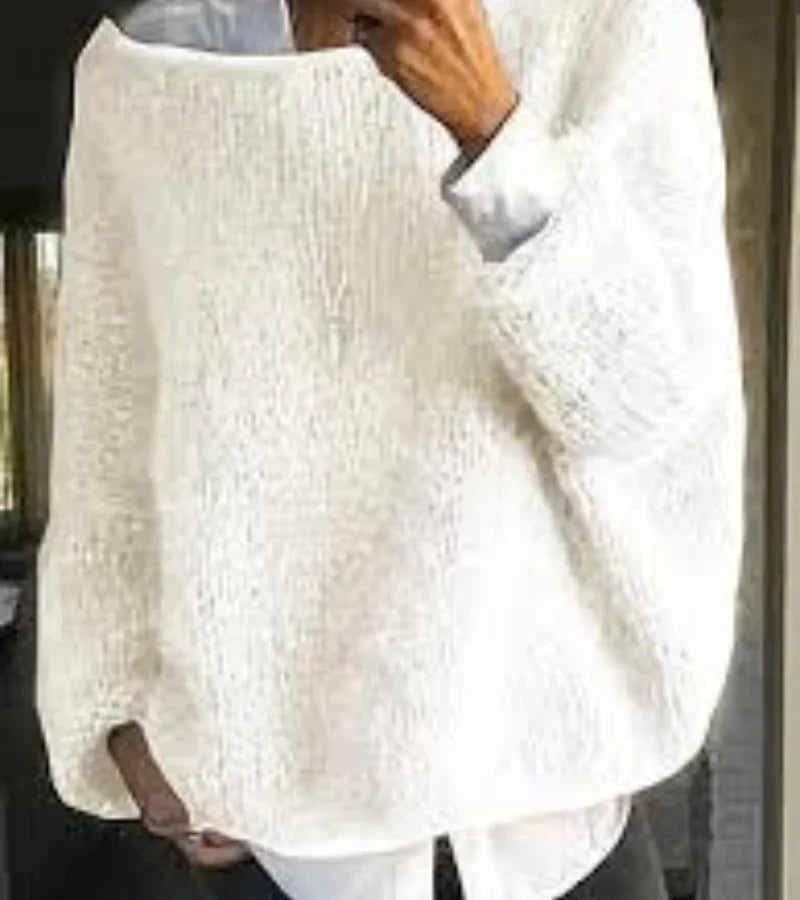 Pippa | Women's Oversized Knit Sweater with Long Sleeves