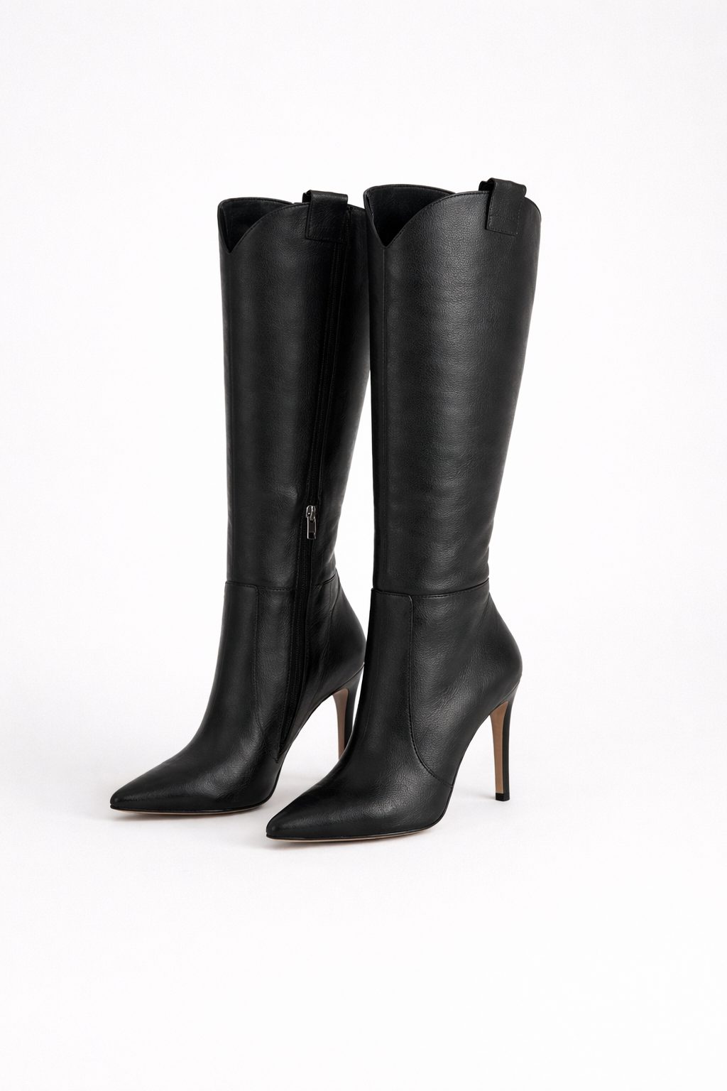 Edana | Suede Knee High Boots with Pointed Toe for Women