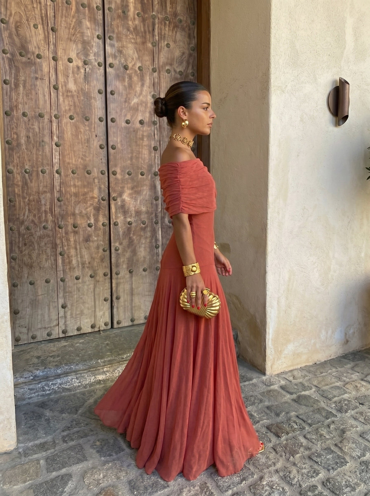 Simba | Three-tone silk tulle dress
