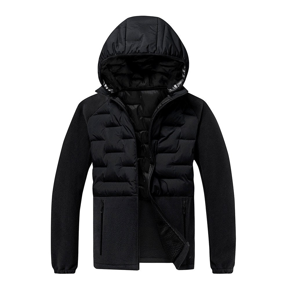 Preston - Men's Hooded Fleece Puffer Jacket