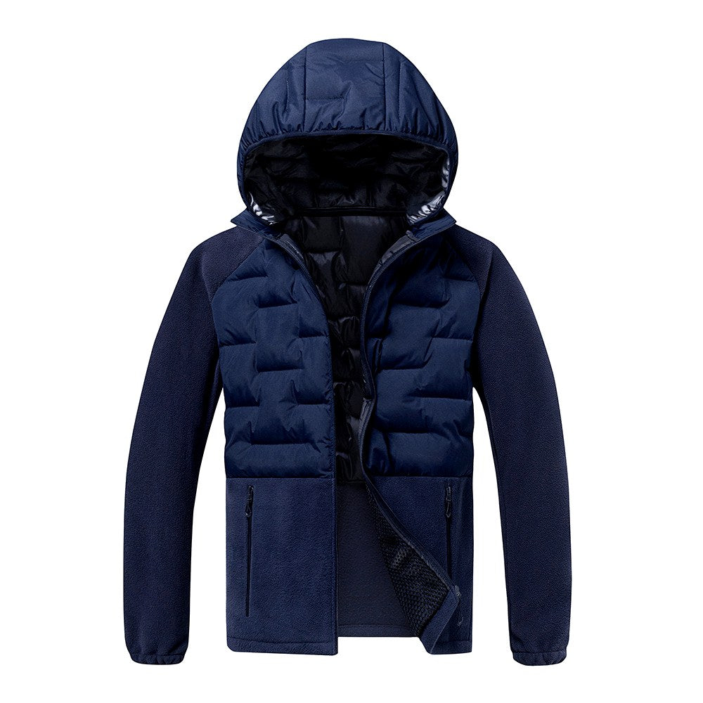 Preston - Men's Hooded Fleece Puffer Jacket