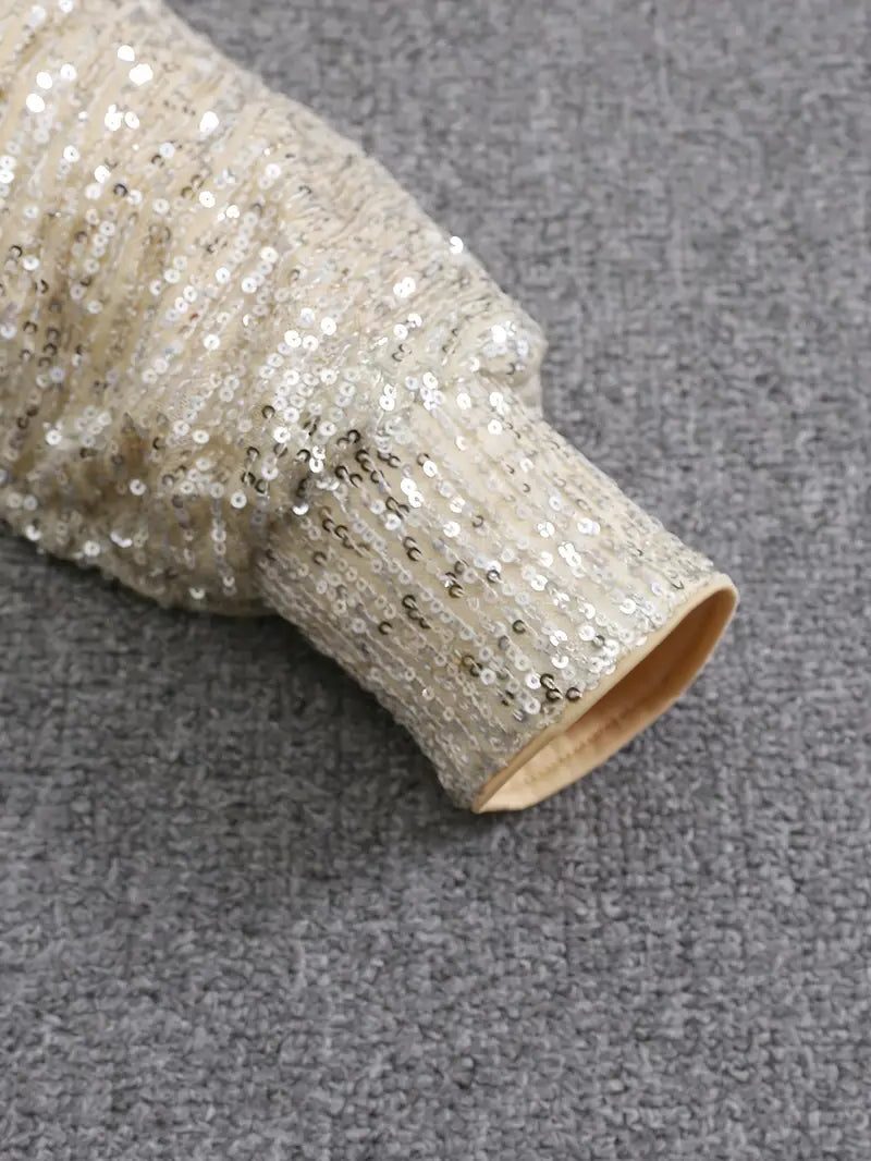 Primrose | Sequin Off-Shoulder Mini Dress for Women