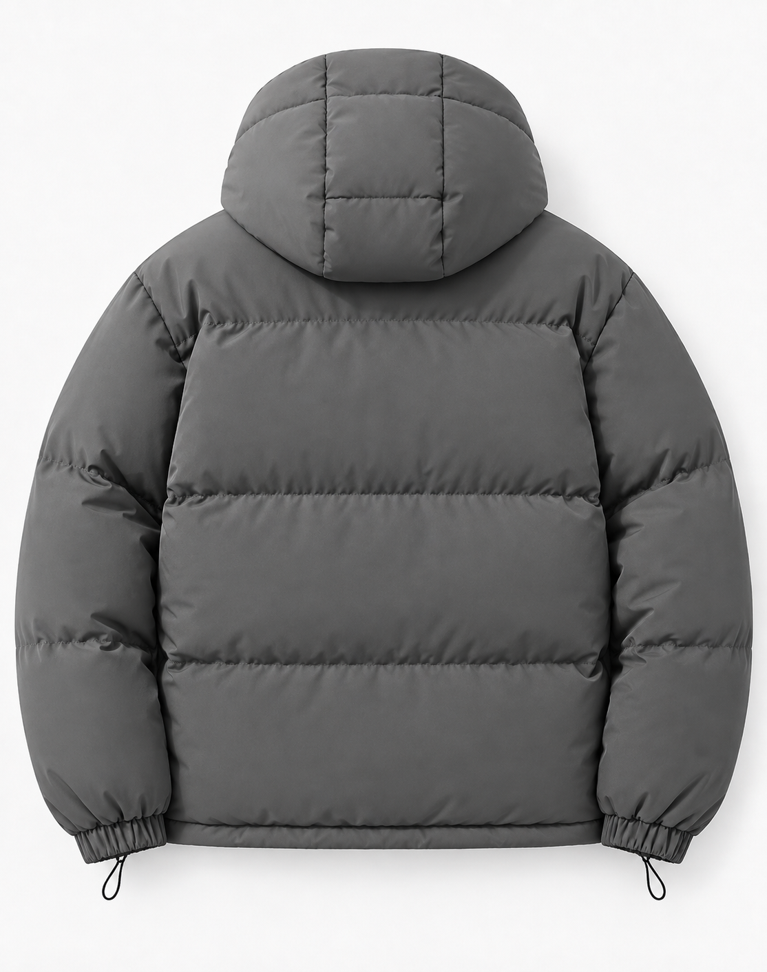 Nathaniel | Mens Padded Puffer Winter Jacket with Hood | Thick Padding, Elastic Cuffs, Zipper | 9 Colors S-4XL