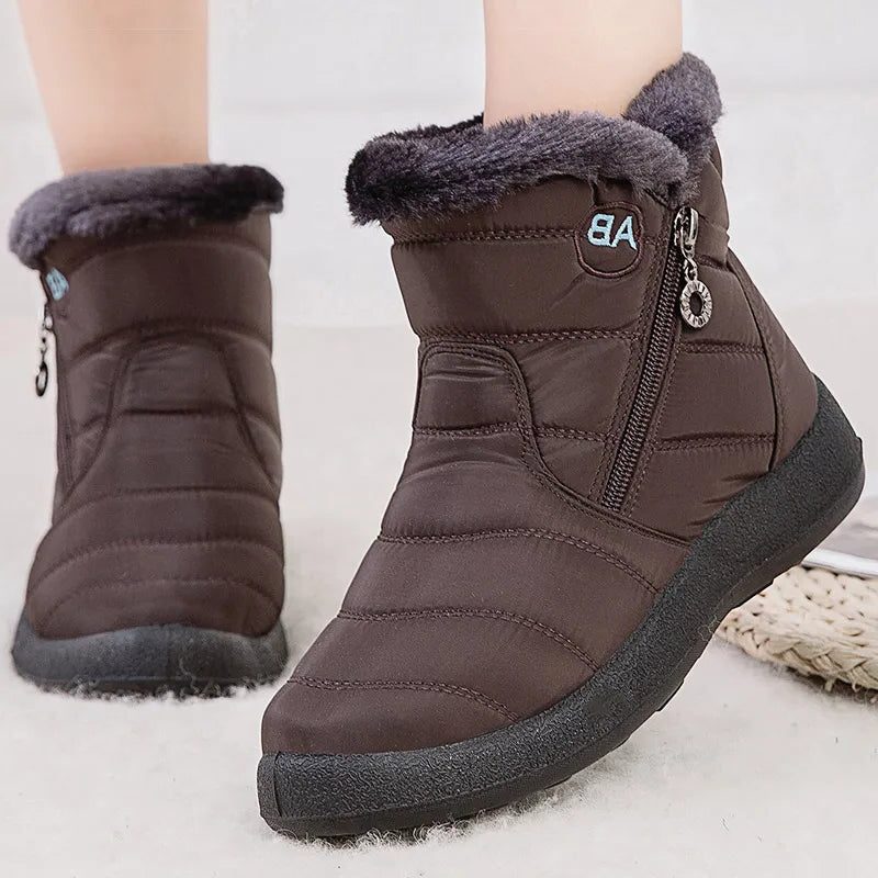 Columbine | Quilted Puffer Ankle Boots for Women