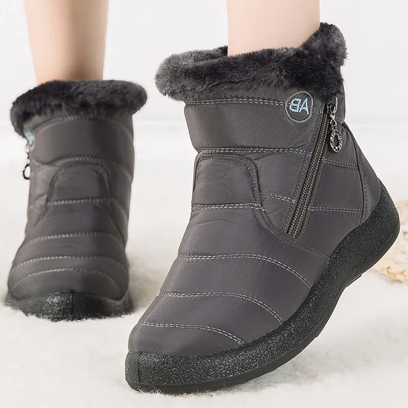 Columbine | Quilted Puffer Ankle Boots for Women