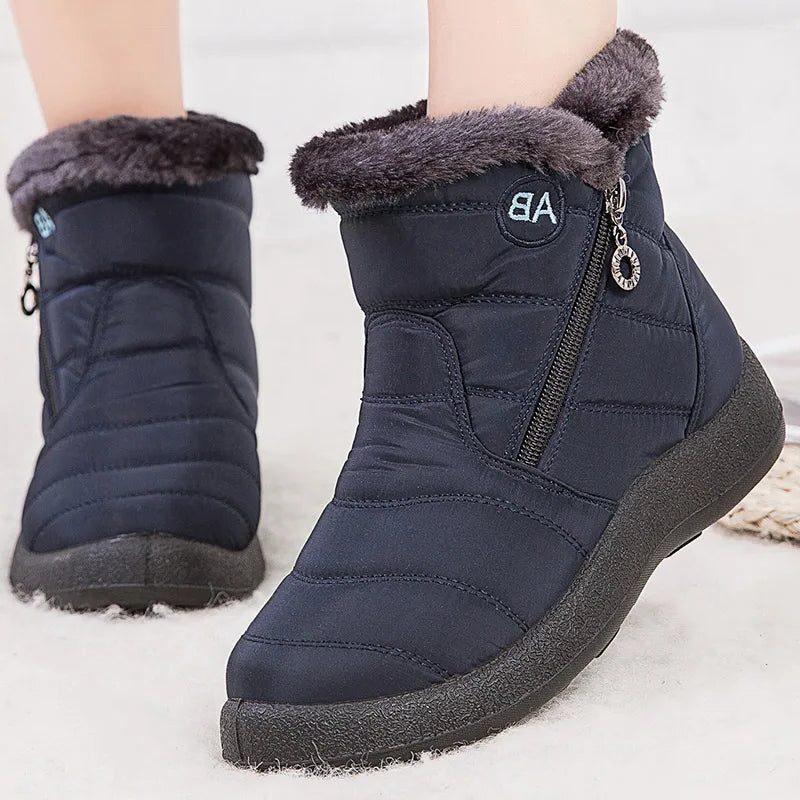 Columbine | Quilted Puffer Ankle Boots for Women