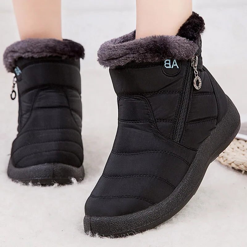 Columbine | Quilted Puffer Ankle Boots for Women