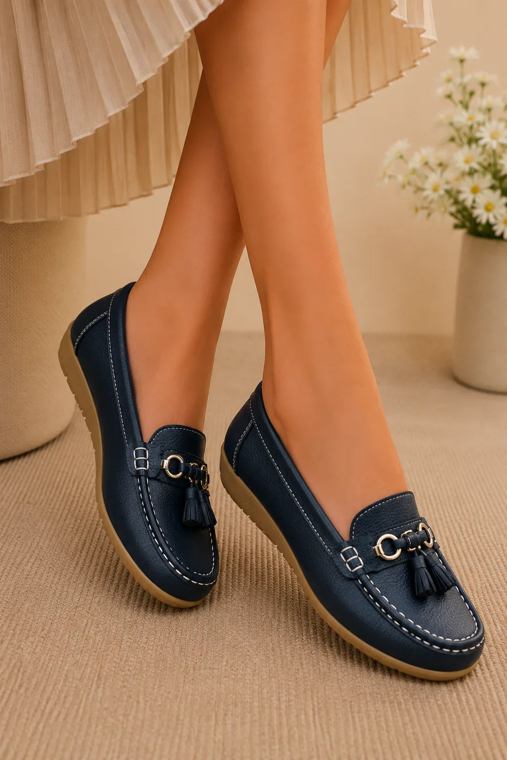 Rachel | Women's Orthopedic Slip On Loafer Shoes