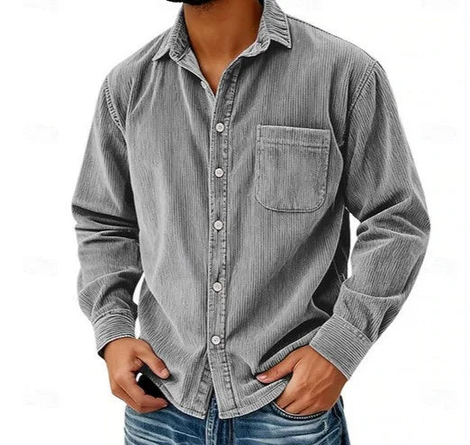 Randolph | Men's Corduroy Long-Sleeve Shirt