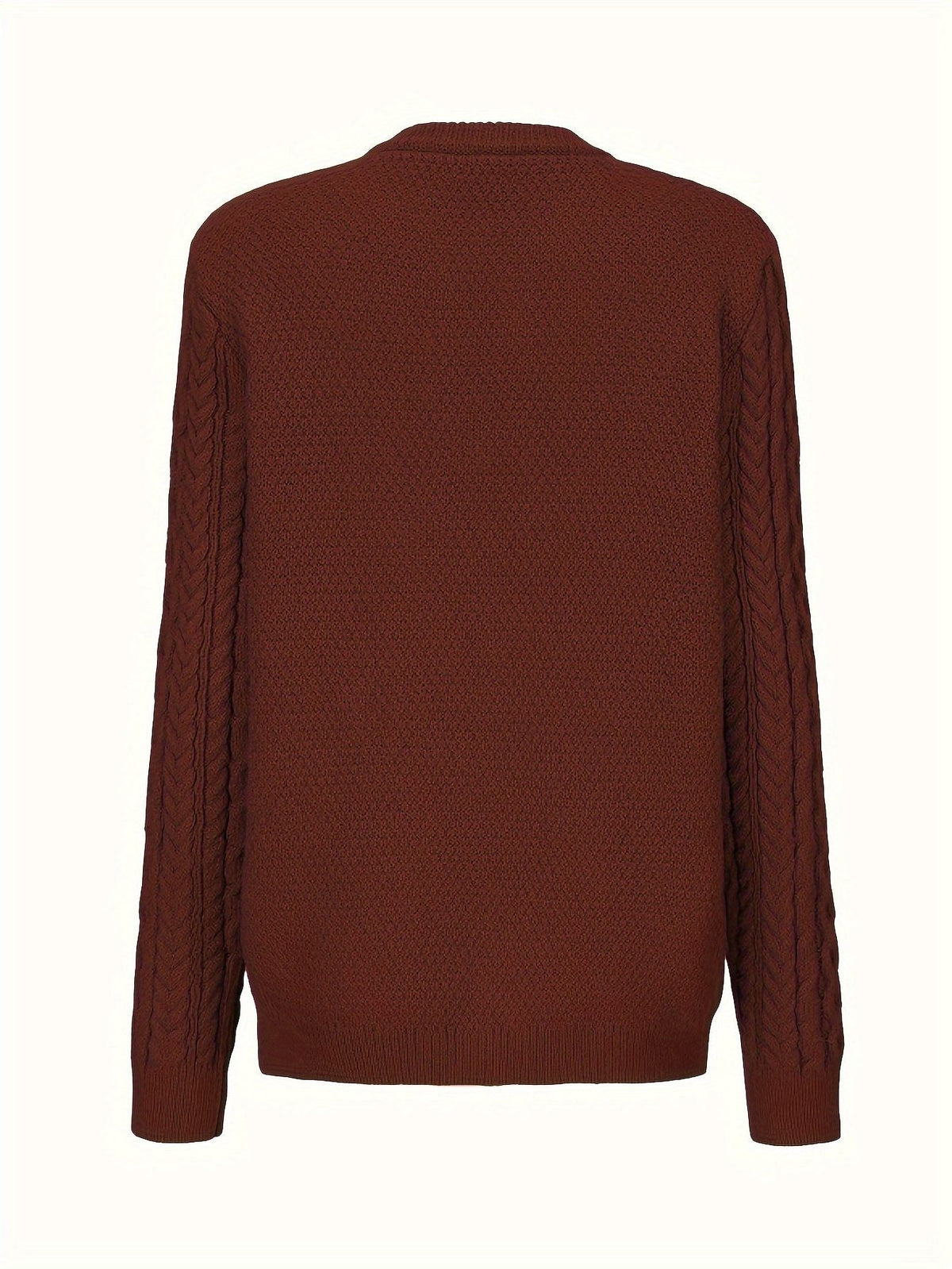 Rashida | Cable Knit Button-Front Cardigan for Women