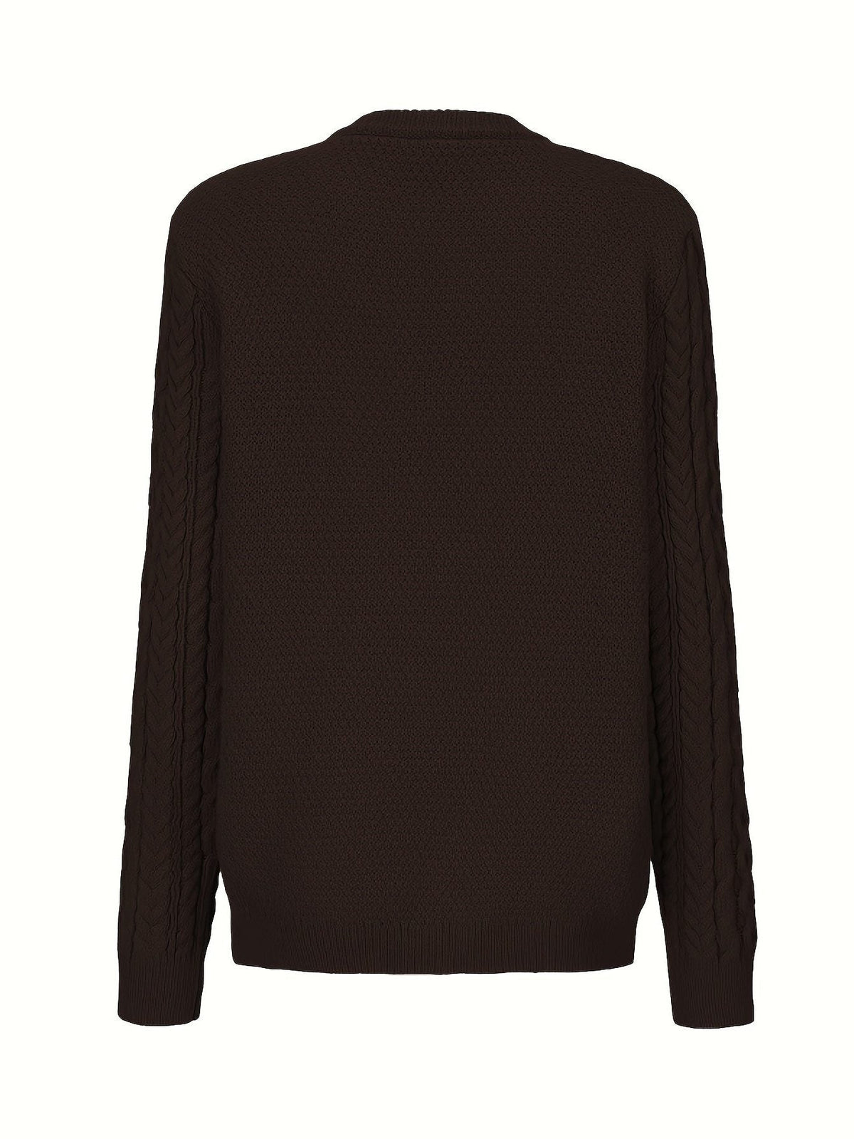 Rashida | Cable Knit Button-Front Cardigan for Women