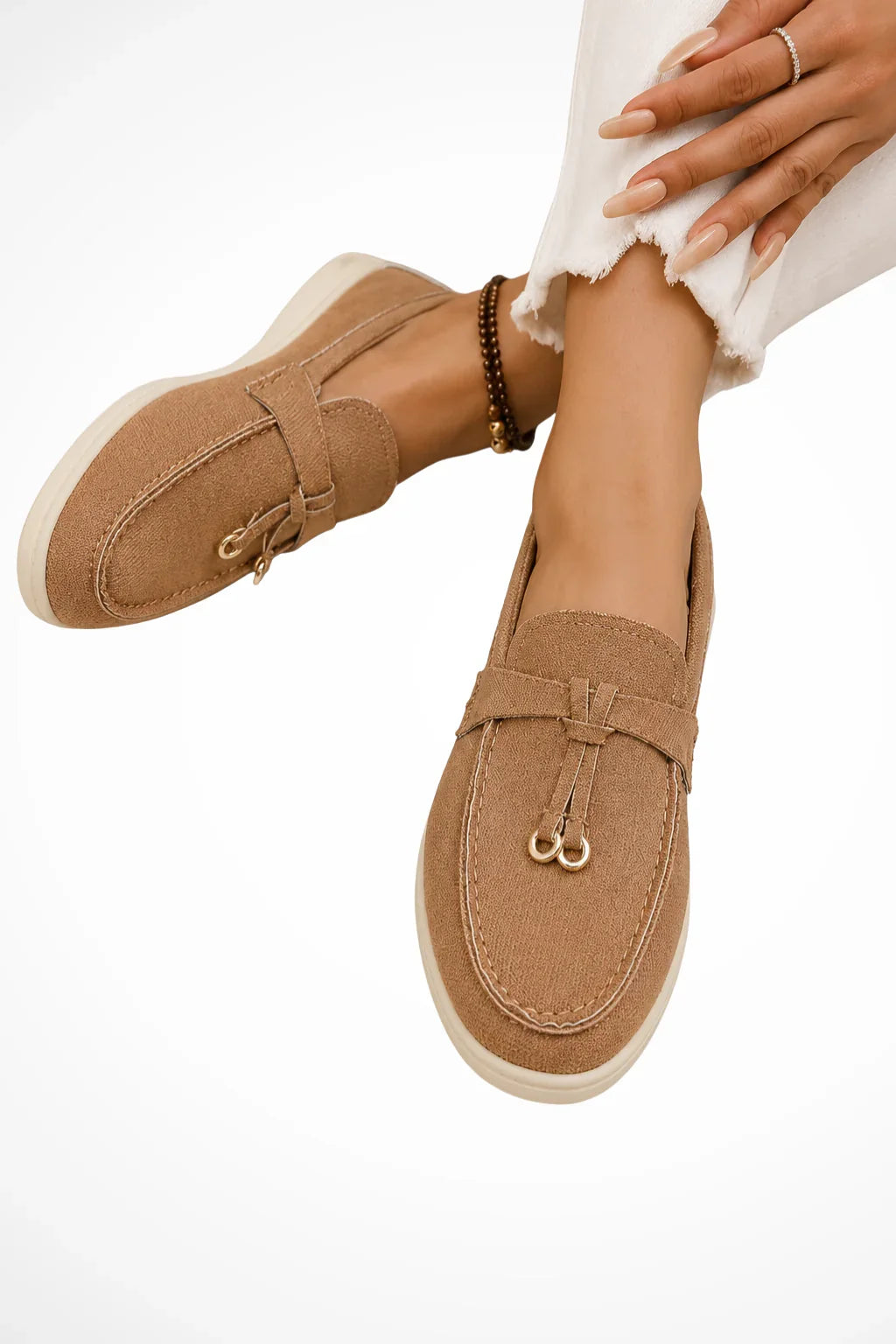 Rebecca | Women's Suede Orthopedic Slip On Loafer Shoes