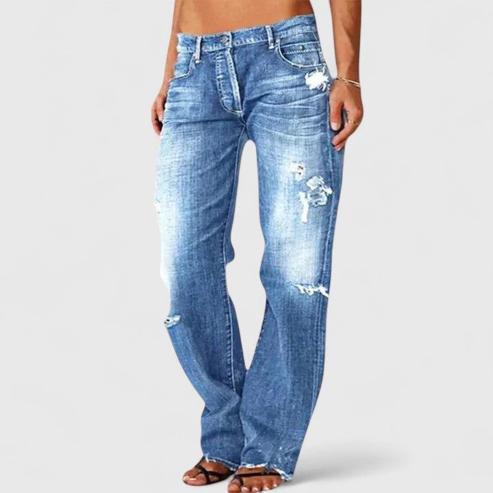 Renée | Denim Wide Leg Jeans for Women