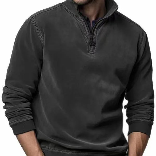 Rocco | Men's Soft Quarter-Zip Sweater