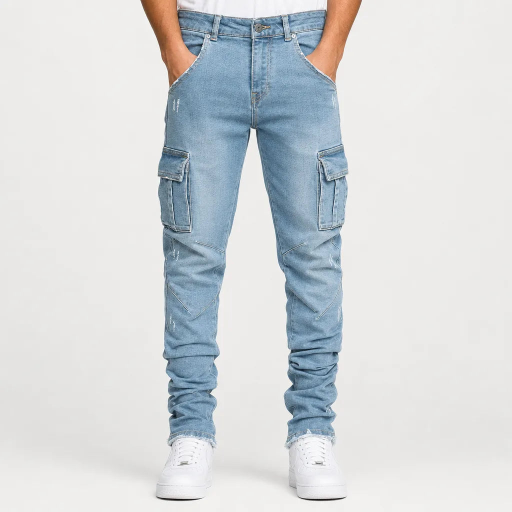 Ronan | Men's Cargo Pants Jeans