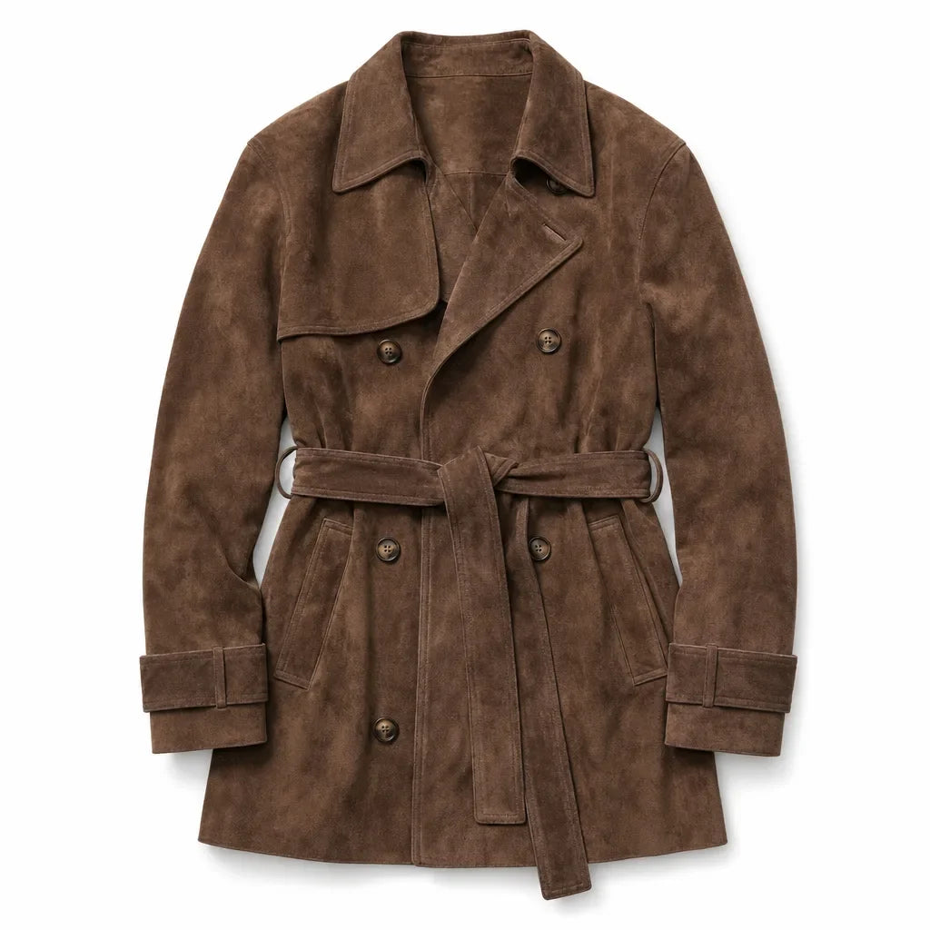 Rosalie | Women's Cropped Trench Coat