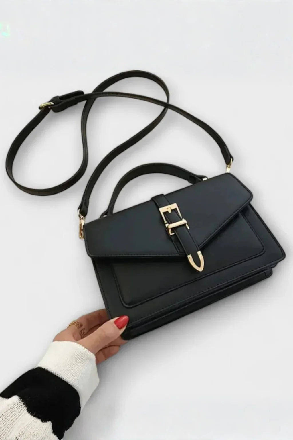 Rosalind | Women's Crossbody Shoulder Handbag with Buckle Flap