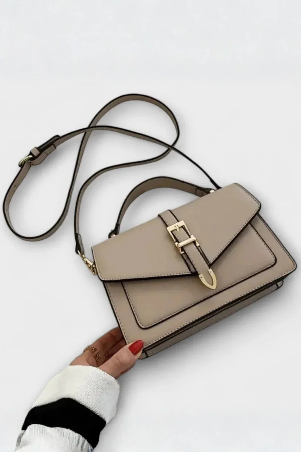Rosalind | Women's Crossbody Shoulder Handbag with Buckle Flap
