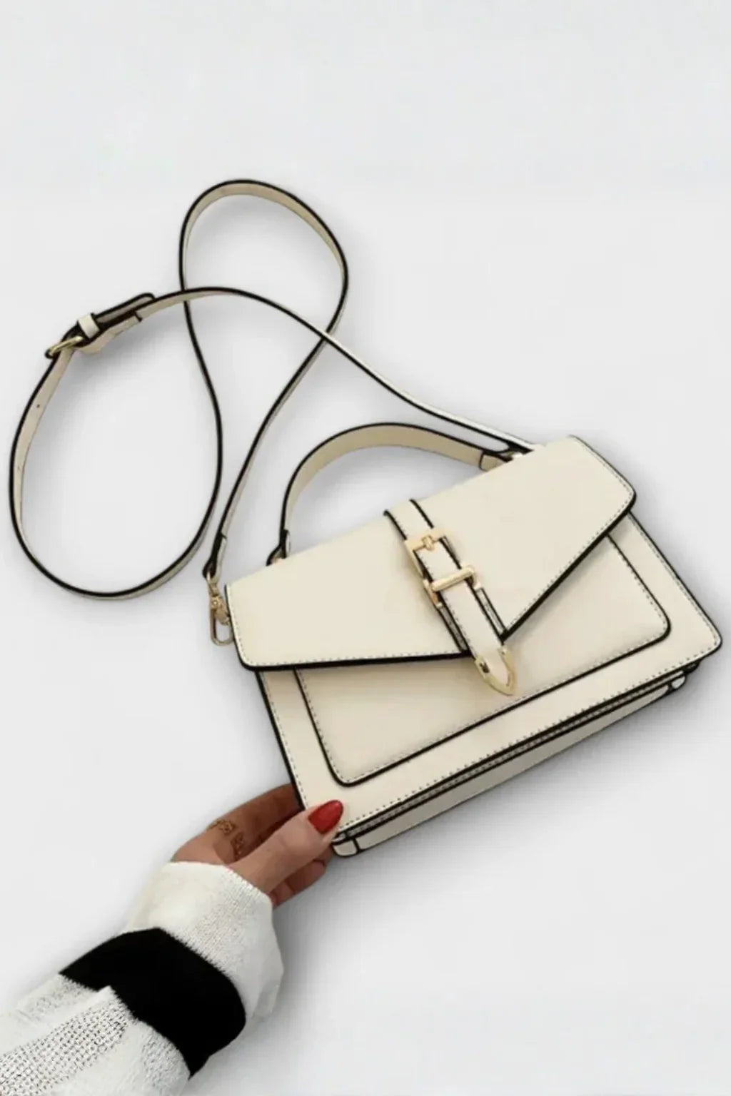 Rosalind | Women's Crossbody Shoulder Handbag with Buckle Flap