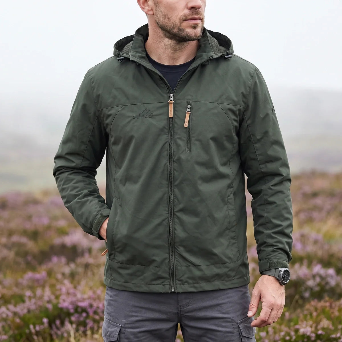 Rowan Hooded Shell Jacket