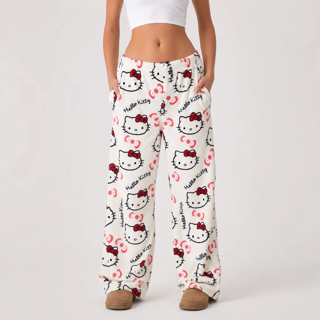 Sakura | Women's Plush Pajama Pants