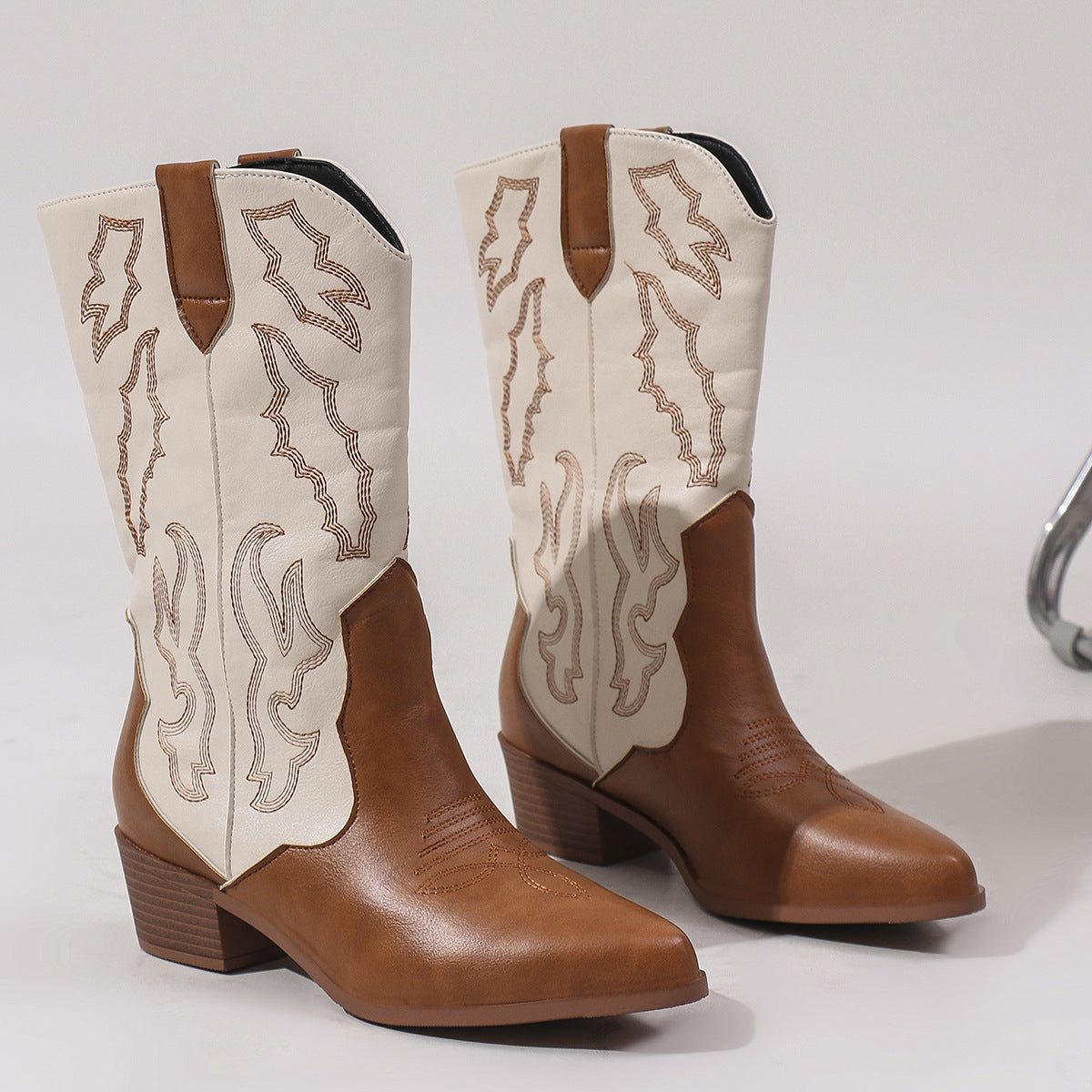 Salomé | Embroidered Western Cowboy Boots for Women