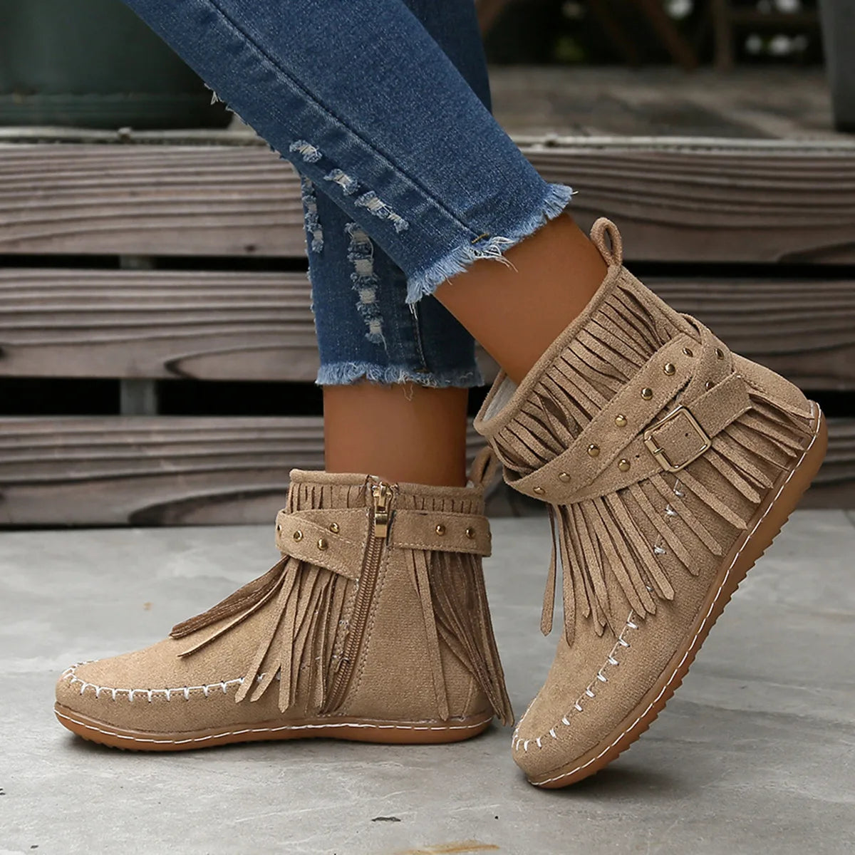 Samara | Women's Orthopedic Western Ankle Boots
