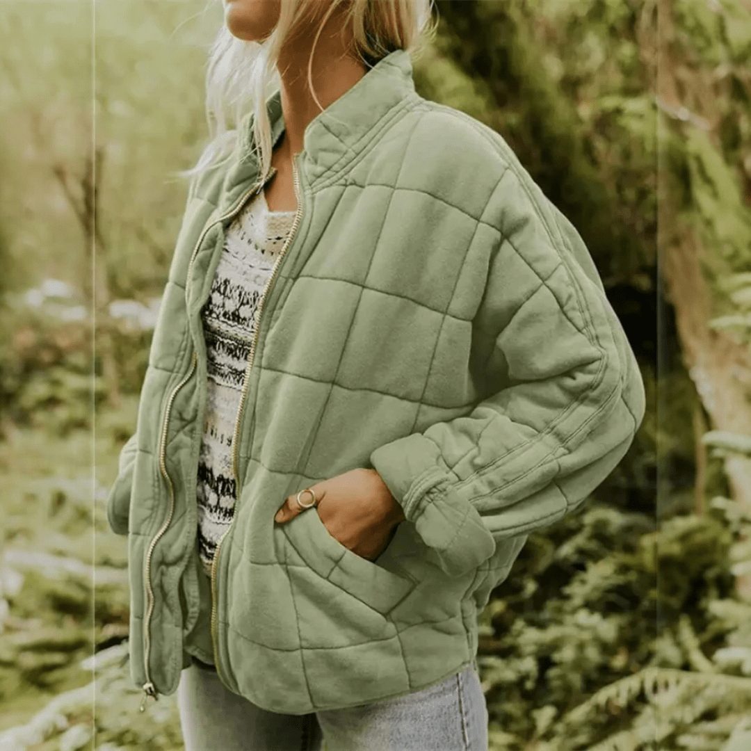 Samira | Quilted Oversized Puffer Jacket for Women