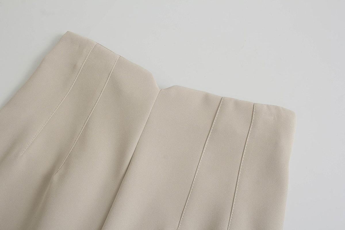 Sandra | Women's Cargo Wide Leg Pants with Cargo Pockets and Elasticated Waist