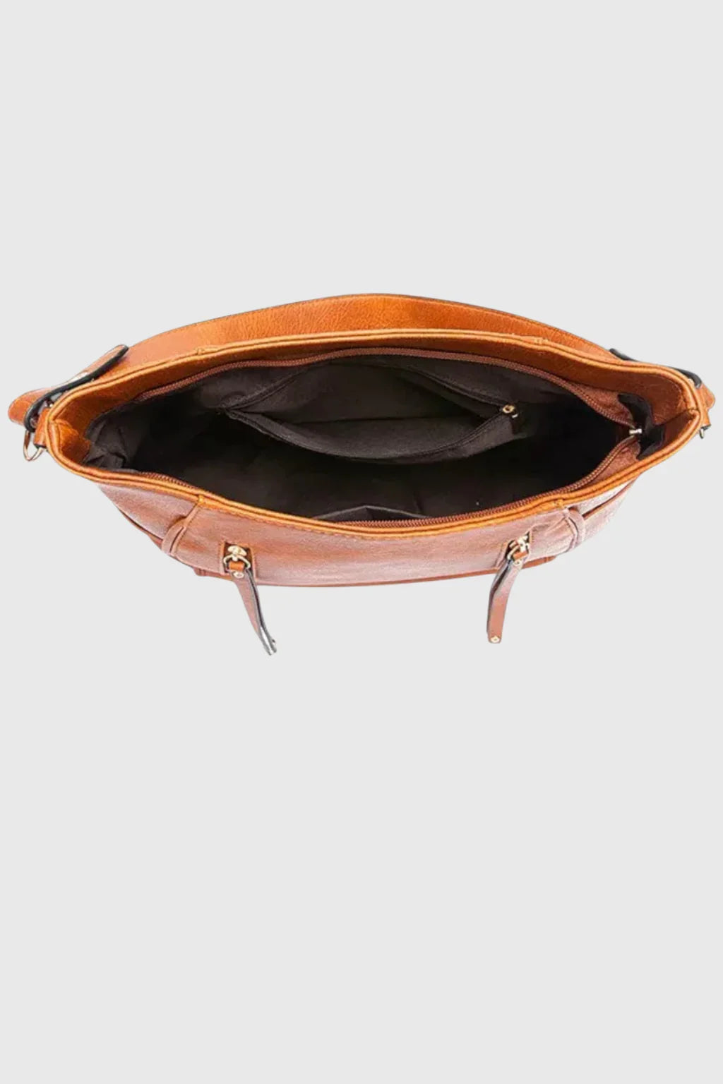 Sandra | Women's Large Hobo Shoulder Bag with Zip Pockets and Adjustable Strap