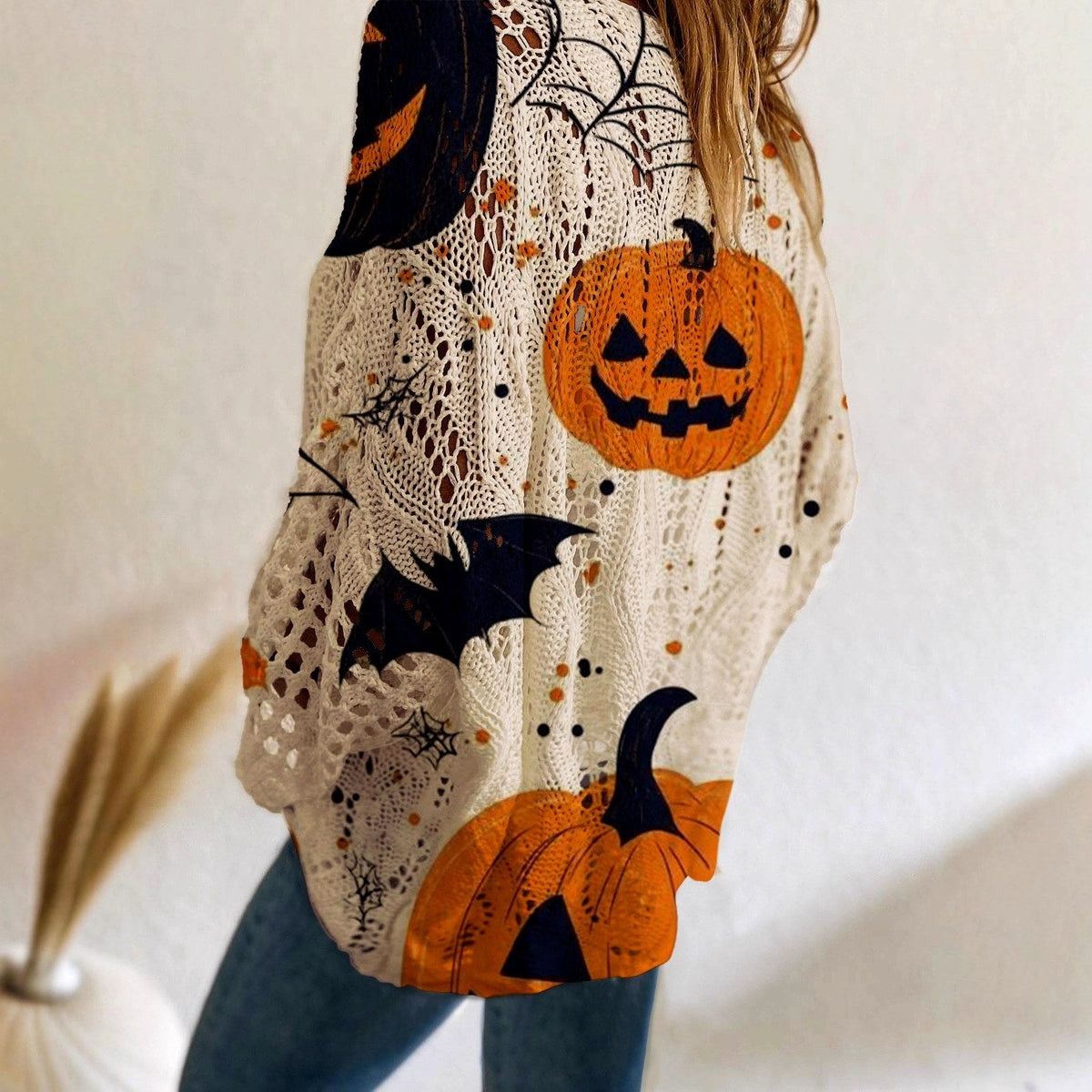 Sandra - Women's Crochet Halloween Pattern Sweater
