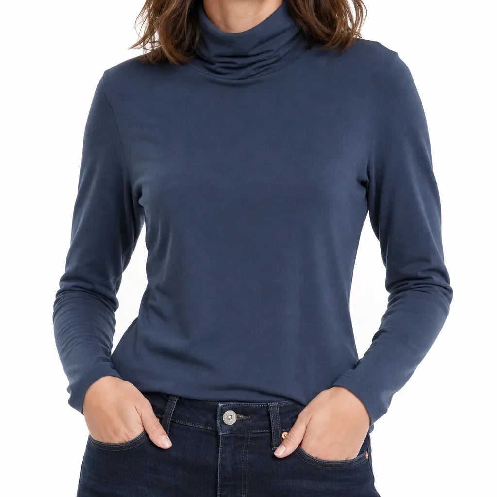 Saskia | Women's Turtleneck Top