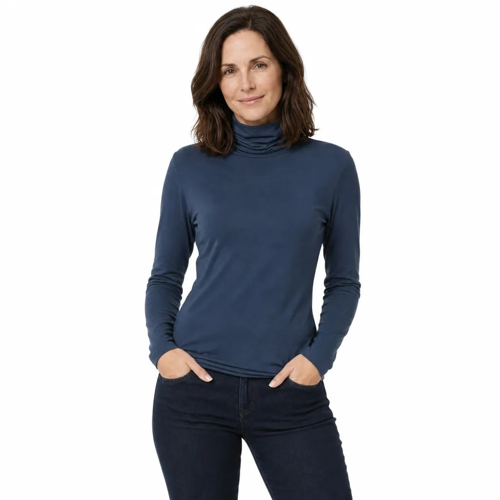 Saskia | Women's Turtleneck Top