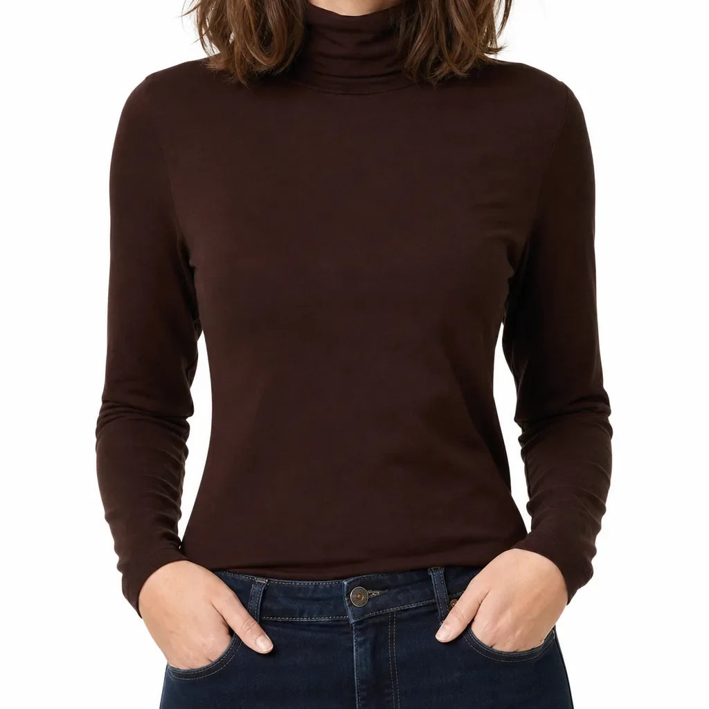 Saskia | Women's Turtleneck Top