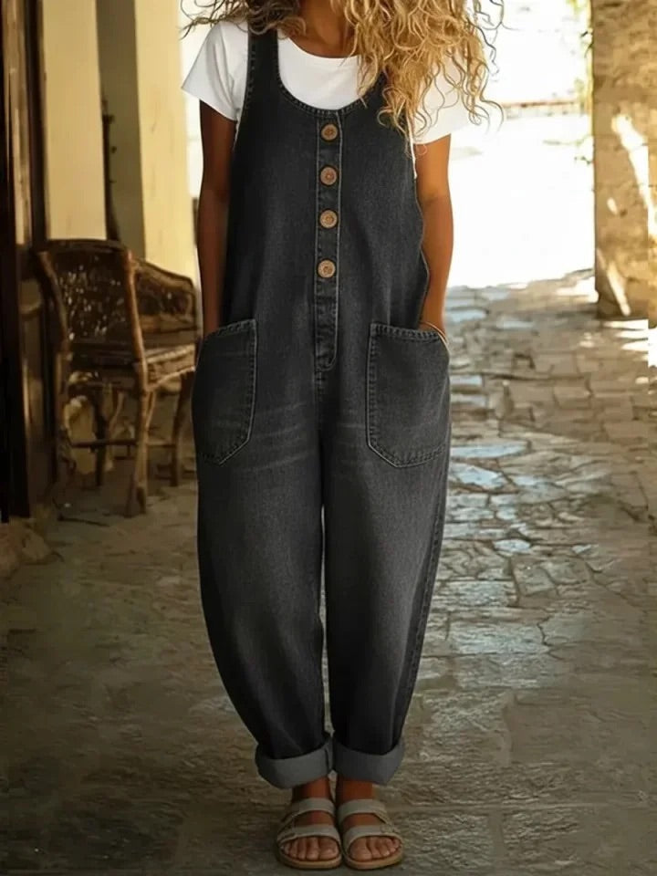 Ruth | Vintage Cotton Structured Straight Jean