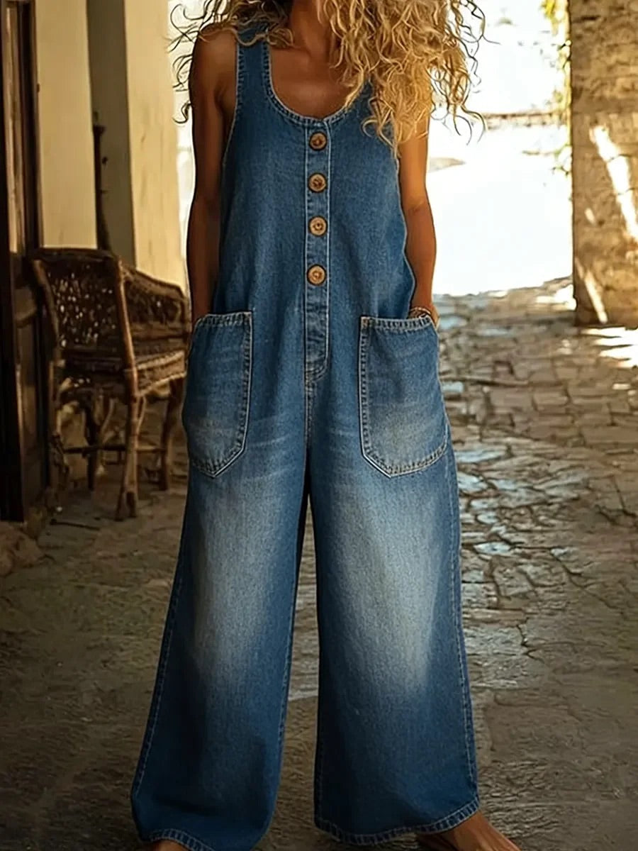 Ruth | Vintage Cotton Structured Straight Jean
