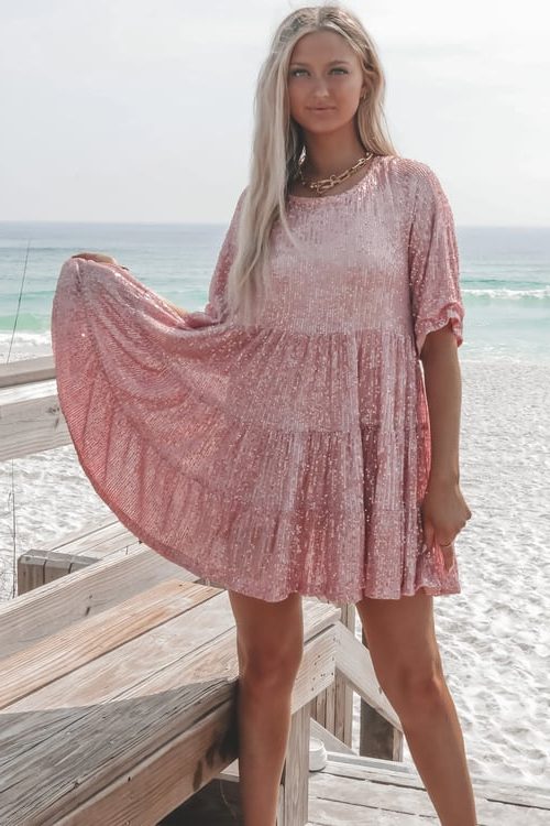 Ruth | Sequin Mini Dress for Women