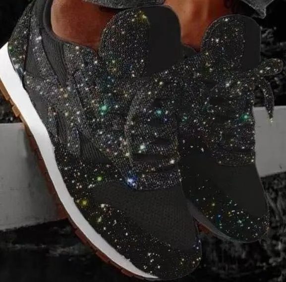Indira | Sequin Platform Sneakers for Women