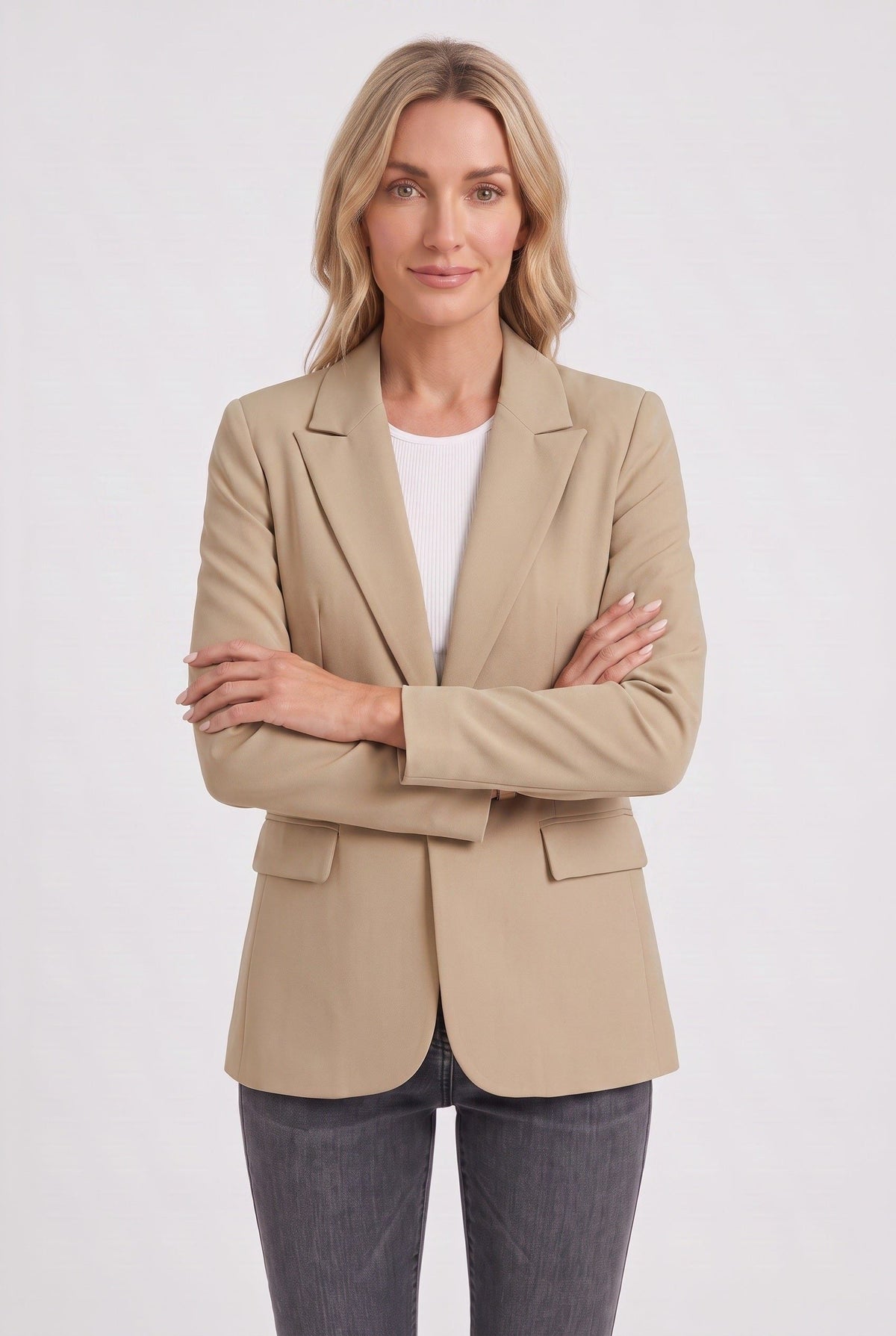 Tilda | Single-Breasted Blazer with Notch Lapels for Women