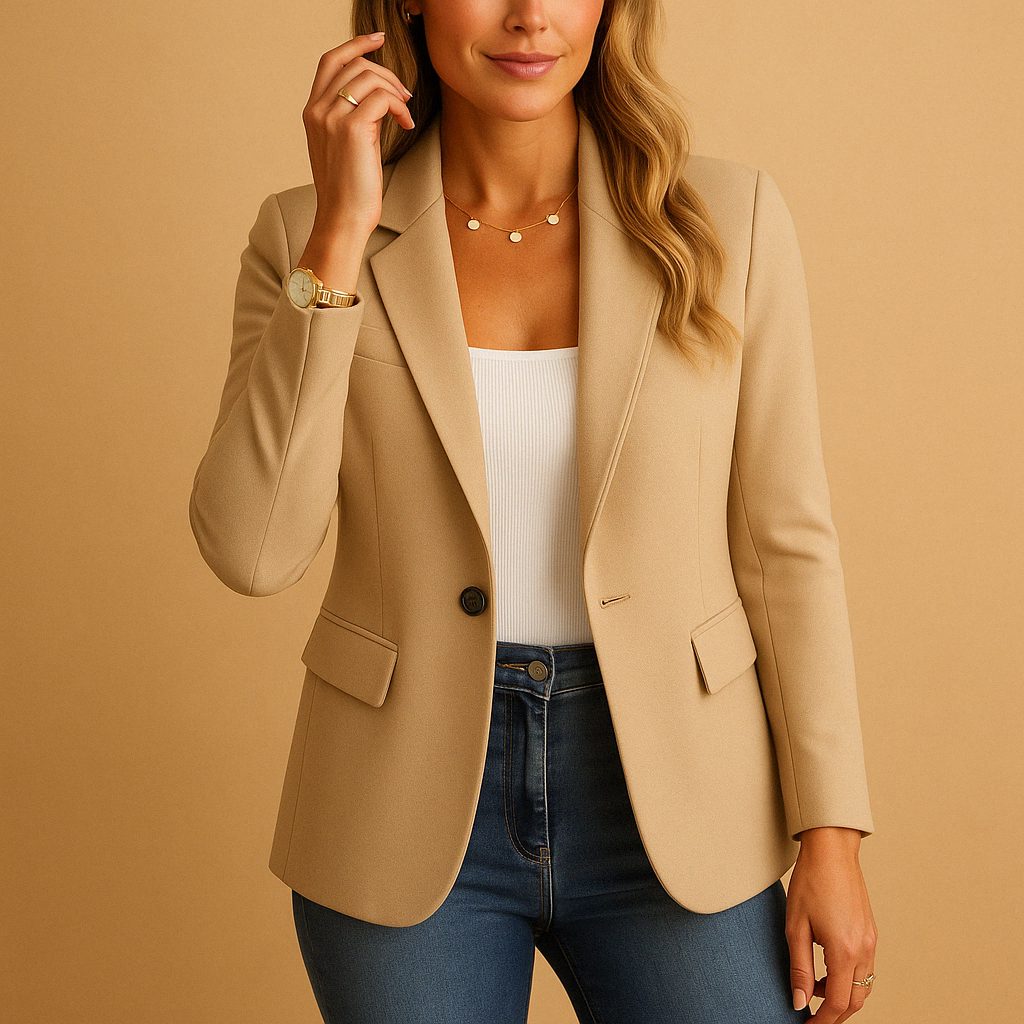 Cosette | Single-Breasted Tailored Blazer for Women