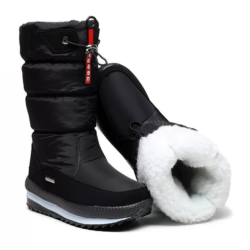 Sirina | Quilted Snow Boots with Non-Slip Sole for Women