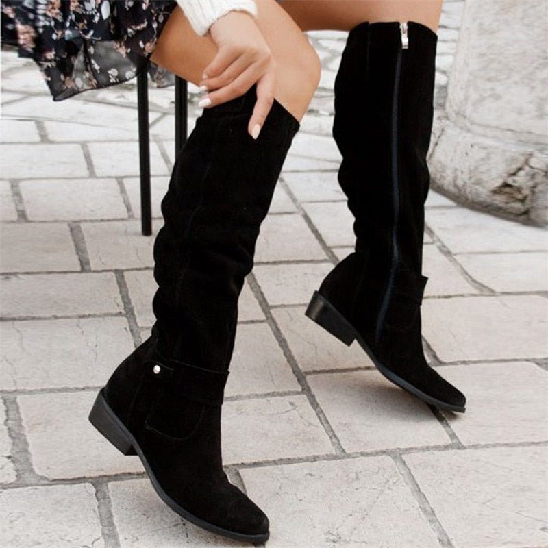 Kaliope | Slouch Knee High Boots for Women