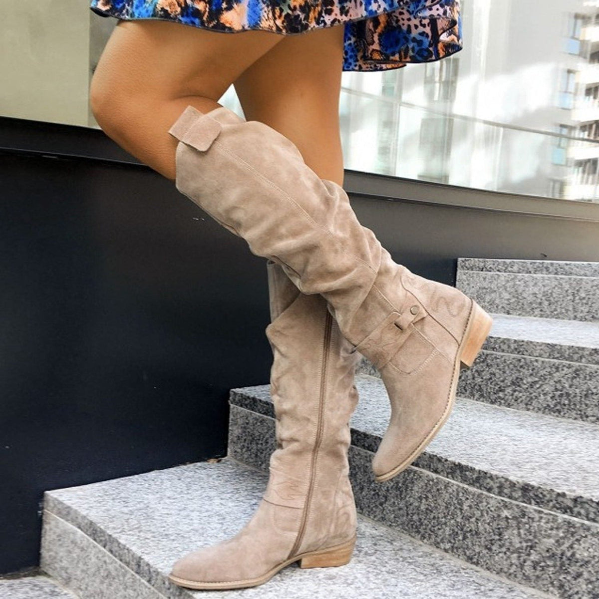Kaliope | Slouch Knee High Boots for Women